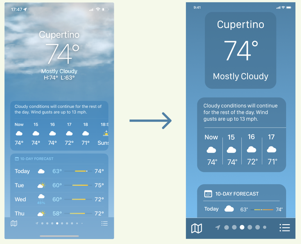 Weather App Redesign